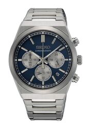 Seiko Sports Quarz Chronograph Blau