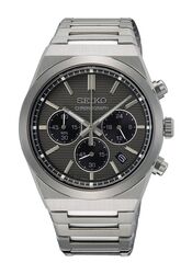 Seiko Sports Quarz Chronograph Grau