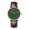 Naos Gold Automatik 38mm Bridle dunkelbraun