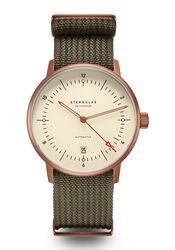 Sternglas Naos Automatic alabaster bronze 38mm fieldgreen