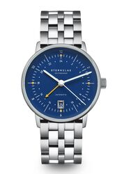 Sternglas Naos Pro GMT Automatic Blue Stainless Steelband
