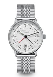 Sternglas Naos Pro GMT Automatic White Superslimarmband