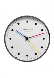 Sternglas Wall Clock Zirkel Edition Bauhaus