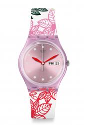 Swatch Summer Leaves wrist watch