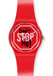 Swatch Dont Stop Me! wrist watch