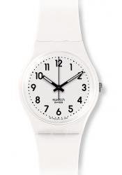 Swatch Just White wrist watch