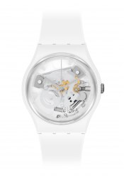Swatch Gent Bioceramic Spot Time White