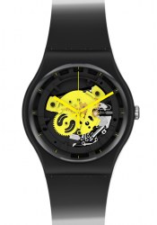 Swatch New Gent Bioceramic Time To Yellow Big
