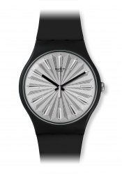 Swatch Silver Shield wrist watch