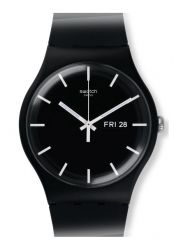 Swatch Mono Black wrist watch