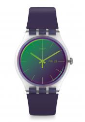 Swatch Polapurple wrist watch
