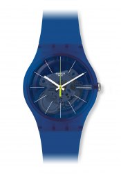 Swatch Blue Sirup Lacquered wrist watch