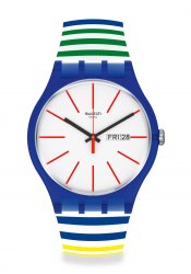 Swatch Home Stripe Home wrist watch