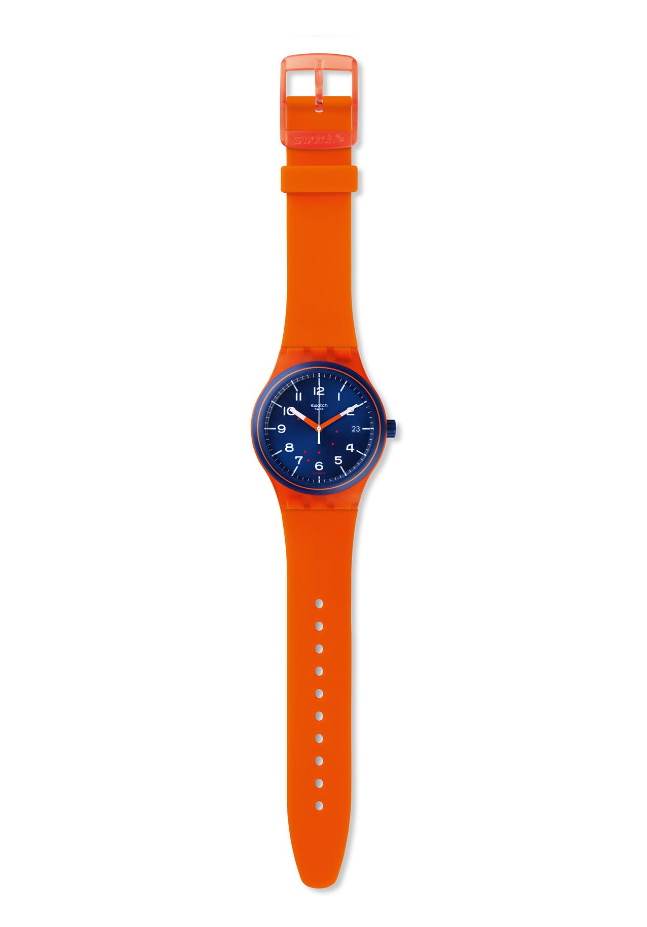 Swatch SISTEM 51 Tangerine Automatic Watch SUTO401 nur 140.00
