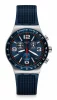 Blue Grid Armbanduhr