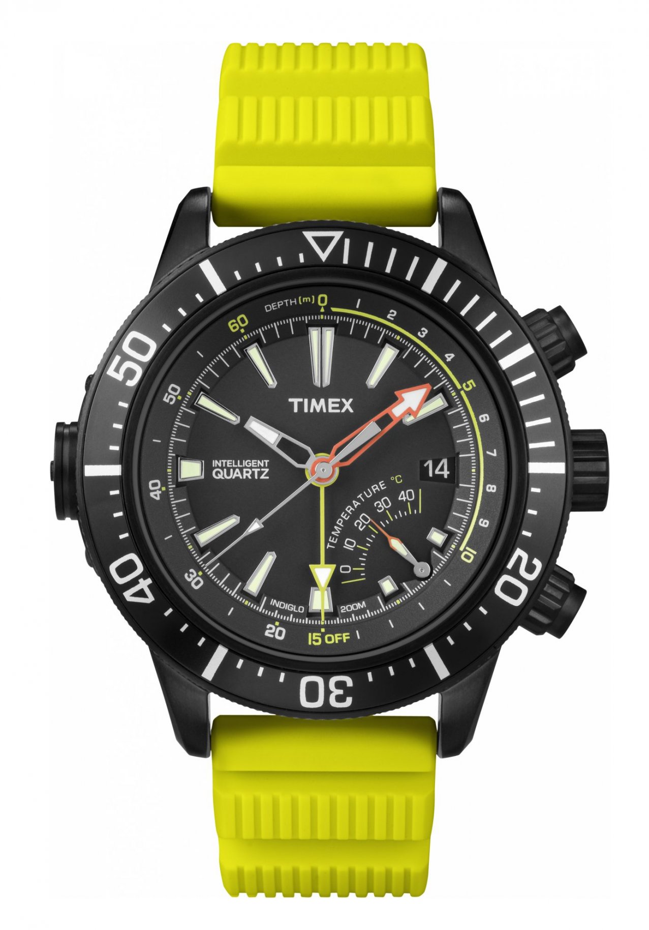 Timex Depth Gauge Divers´ Watch T2N958 nur 199.00