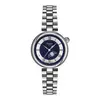 Desir Mondphase 29mm Quarz silber blau