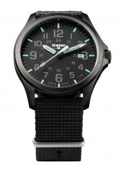 Traser Officer Pro Gunmetal Black Military Watch