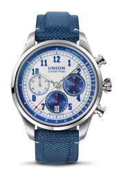 Union Glashütte SA. Belisar Chronograph Blau