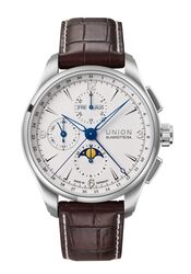 Union Glashütte SA. Belisar Chronograph Moon Phase White