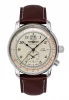 Los Angeles Herrenuhr Dual-Time Beige