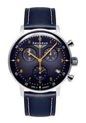 bauhaus Dessau Quarz Chronograph Blau