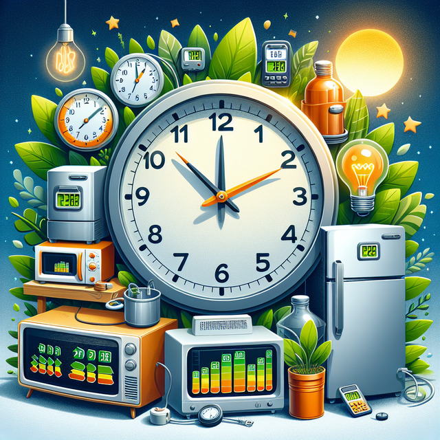 Time change and energy consumption